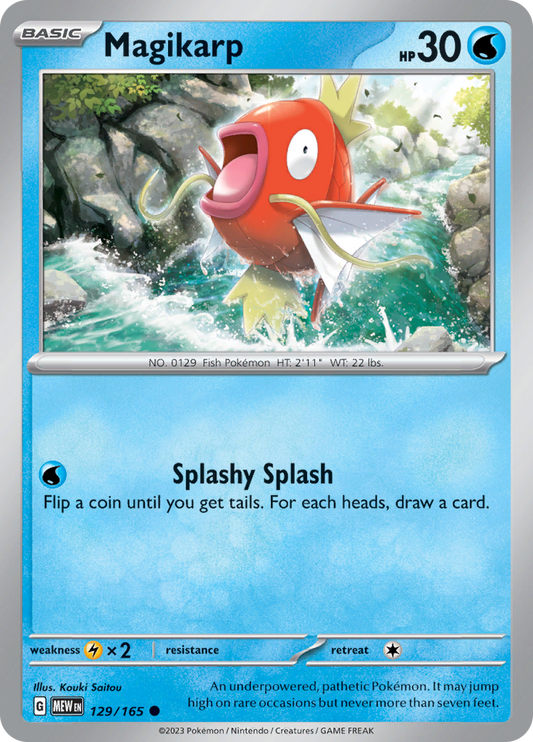 Magikarp (129/165) [Scarlet & Violet 151]