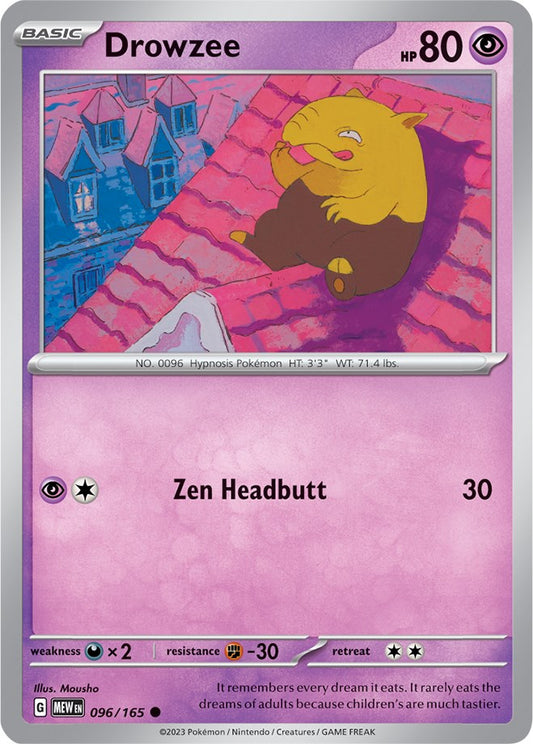 Drowzee (096/165) [Scarlet & Violet 151]