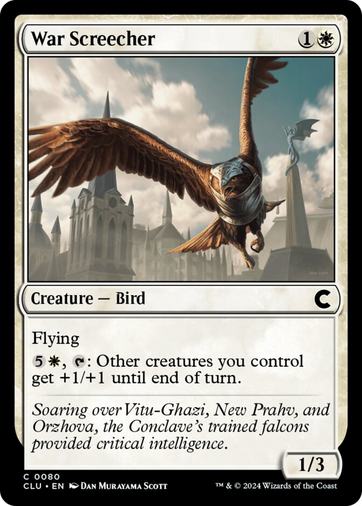 War Screecher [Ravnica: Clue Edition]