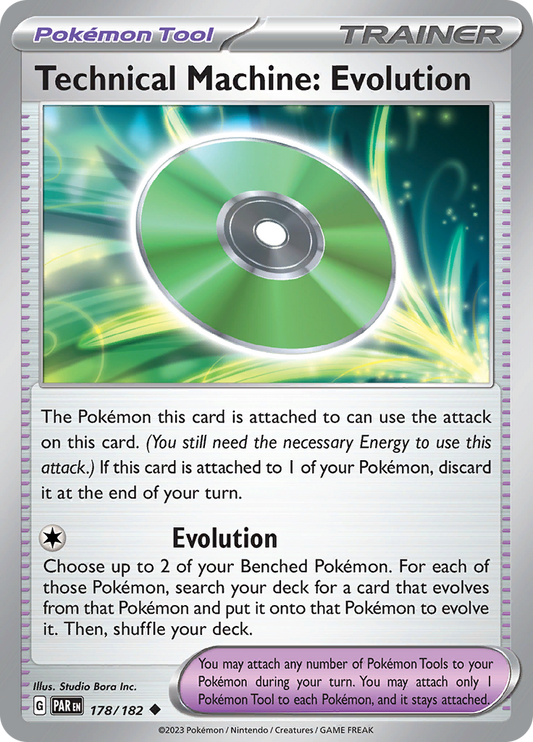 Technical Machine: Evolution (178/182) [Scarlet & Violet: Paradox Rift]