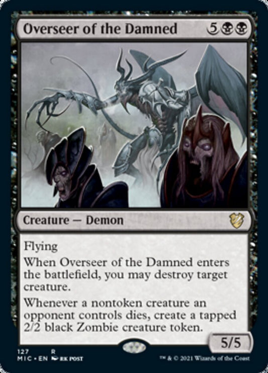 Overseer of the Damned [Innistrad: Midnight Hunt Commander]